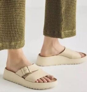 Birkenstock Almina Platform Comfort Sandals Size 38